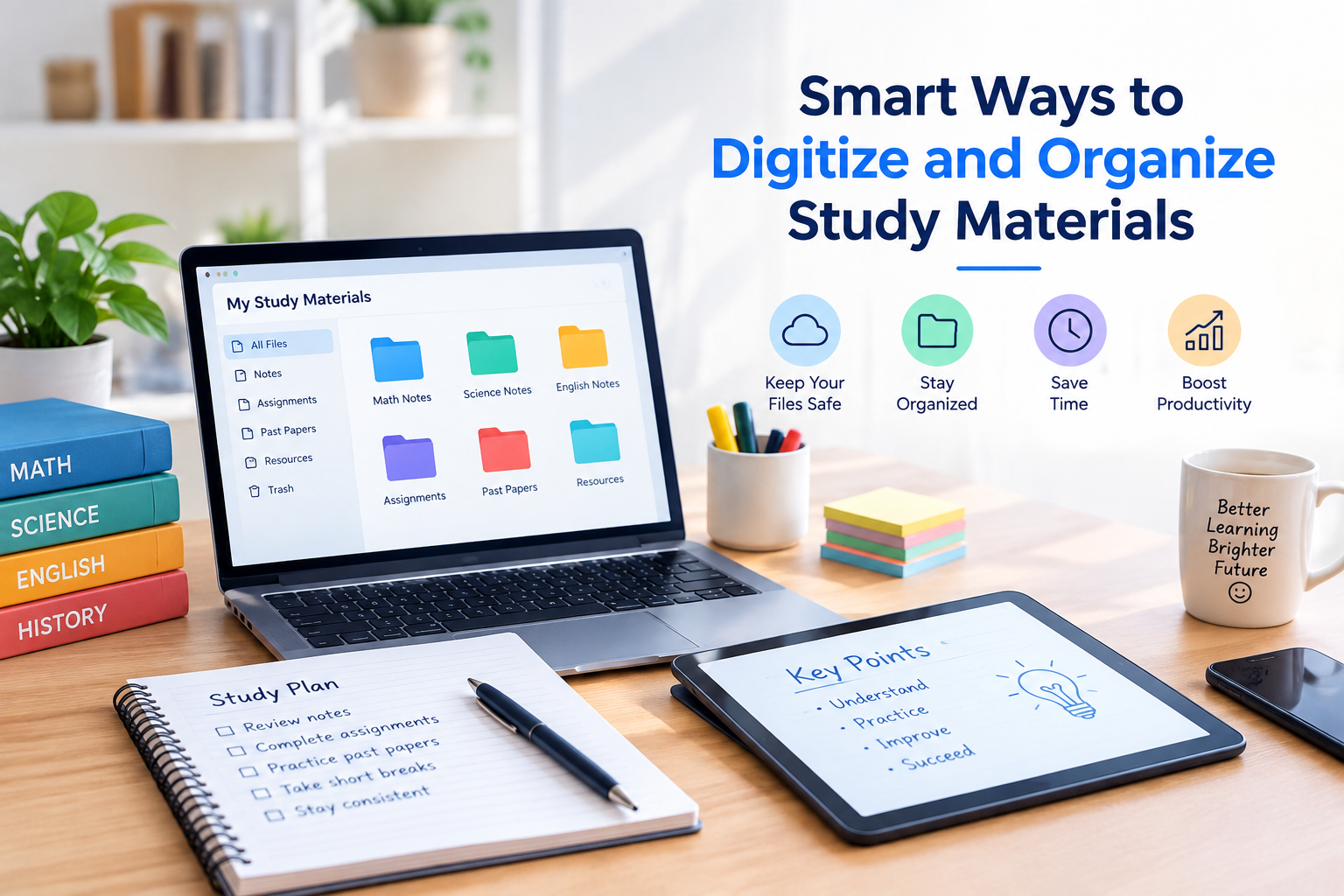 Smart Ways to Digitize and Organize Study Materials